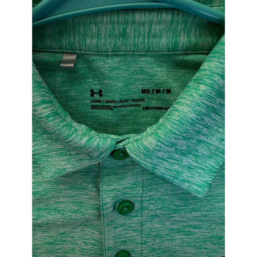 Under Armour Men’s M Shirt Lot – 2 HeatGear Polos - Picture 3 of 10